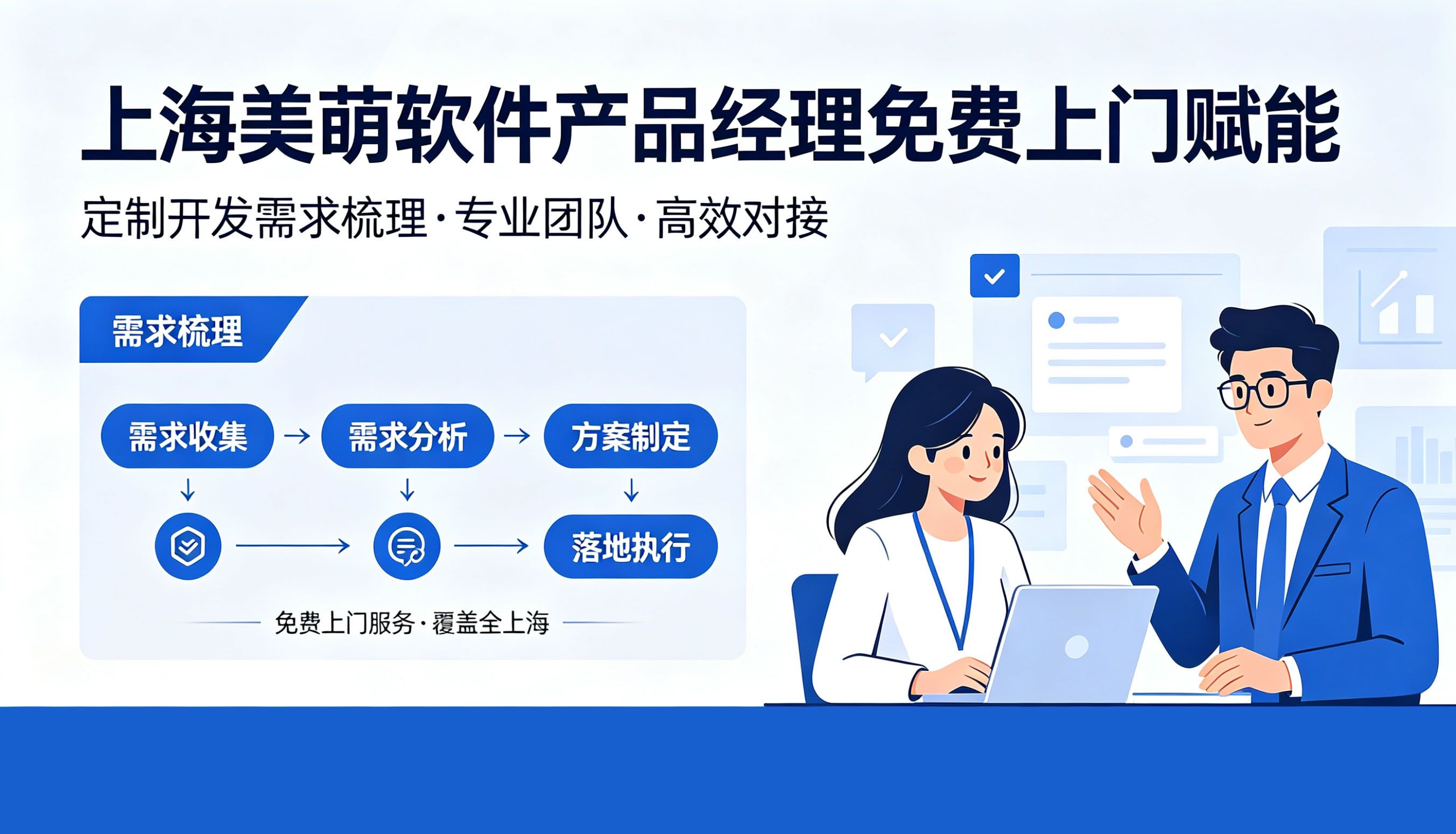 上海美萌软件资深产品经理免费上门赋能，助力企业数字化开发落地